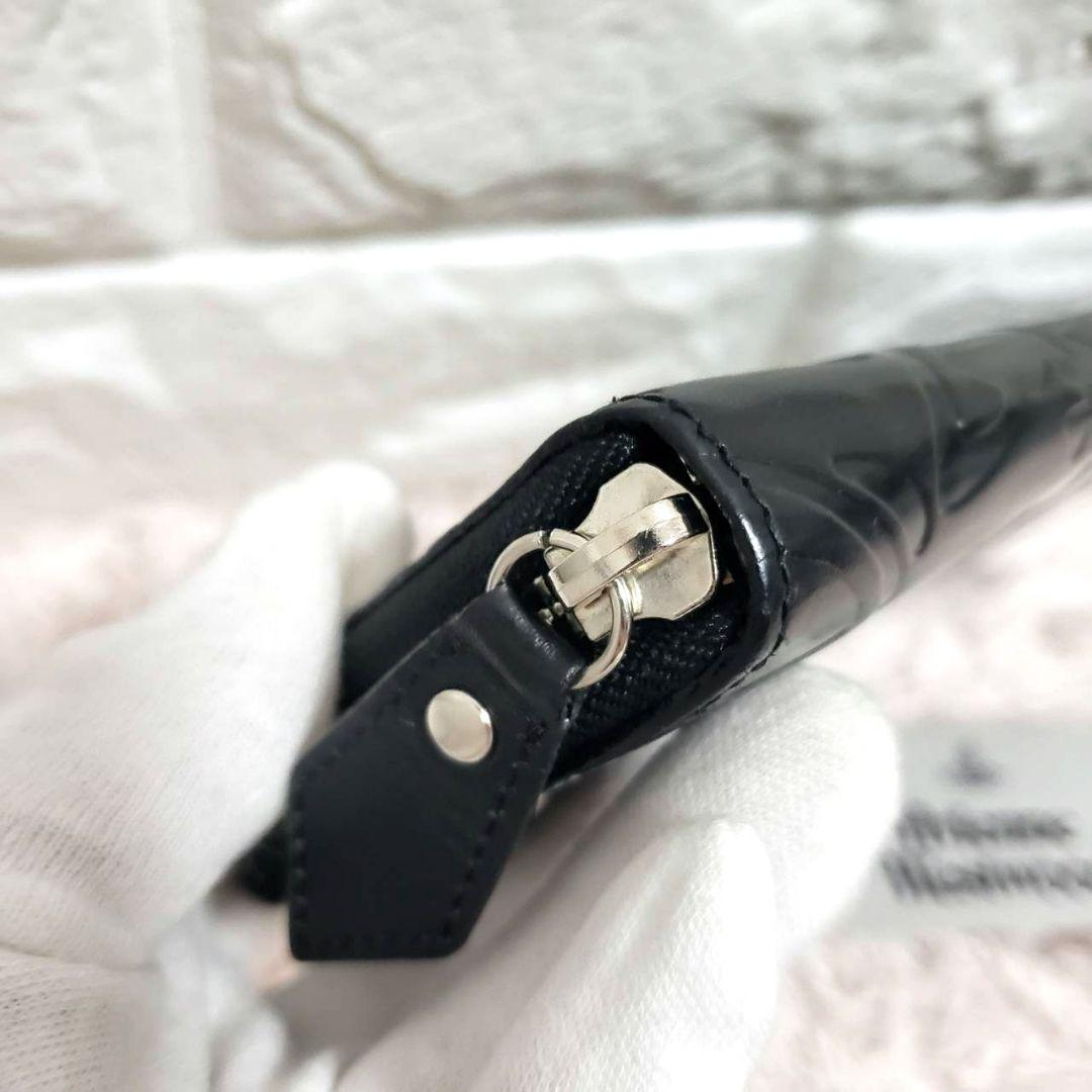 Vivienne Westwood 型押しエンボス ラウンドファスナー長財布美品