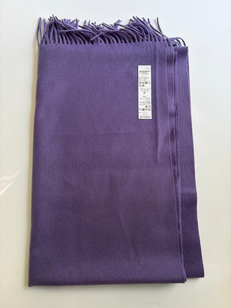 新品未使用BABY CASHMERE WIDE STOLE 定価88,000円