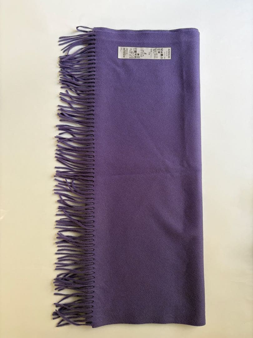 新品未使用BABY CASHMERE WIDE STOLE 定価88,000円