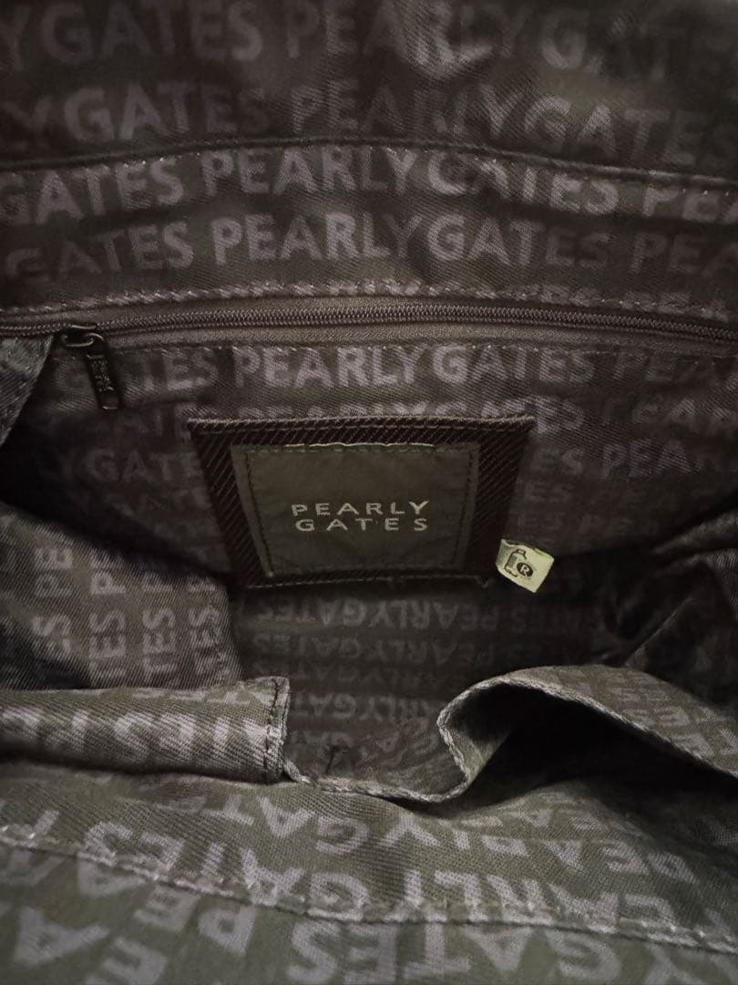PEARLY GATES ブラック カートバッグ