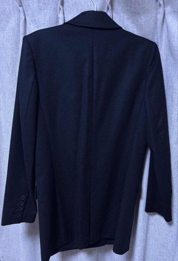 美品 ADORE アドーア テーラードコートジャケット 38 ネイビー 紺色