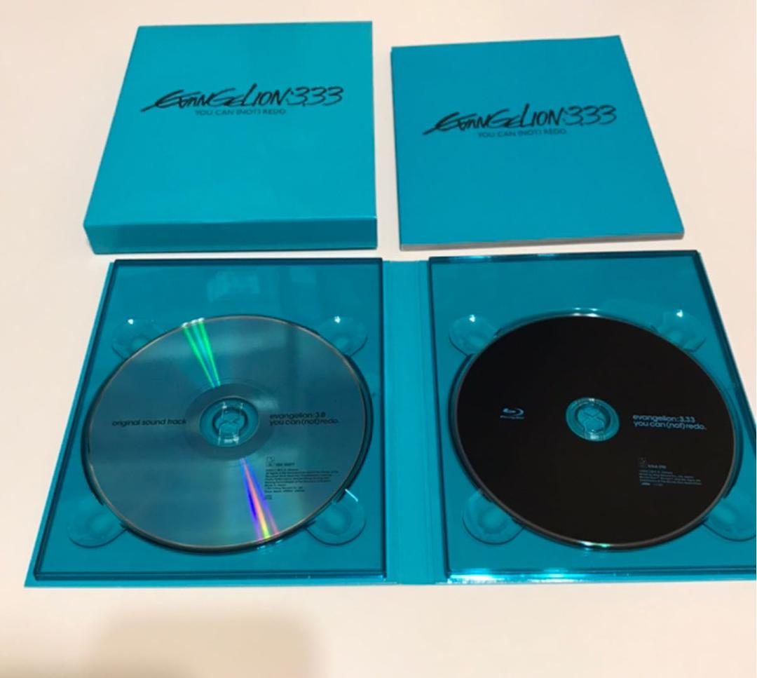 エヴァンゲリオン　映画　DVD Blu-ray  序　破　Q 3セット