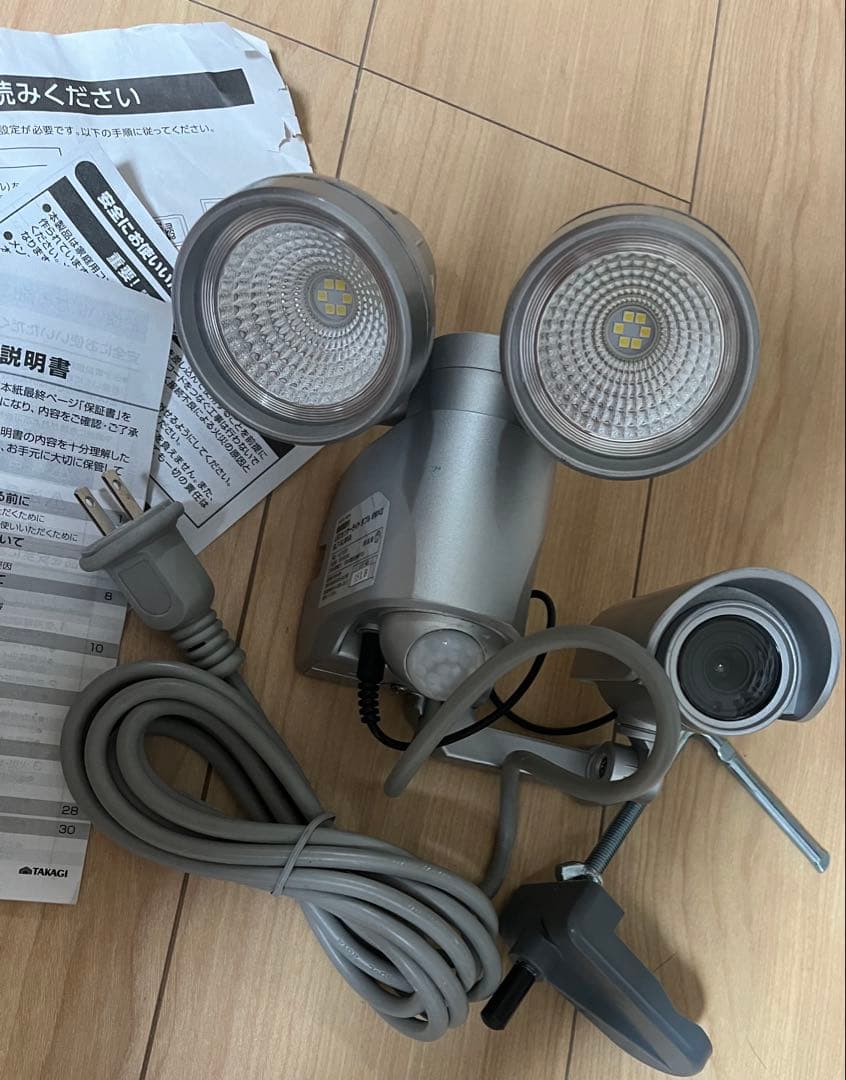 高儀　センサーライト&防犯カメラ　SLT-6LWVA 未使用品