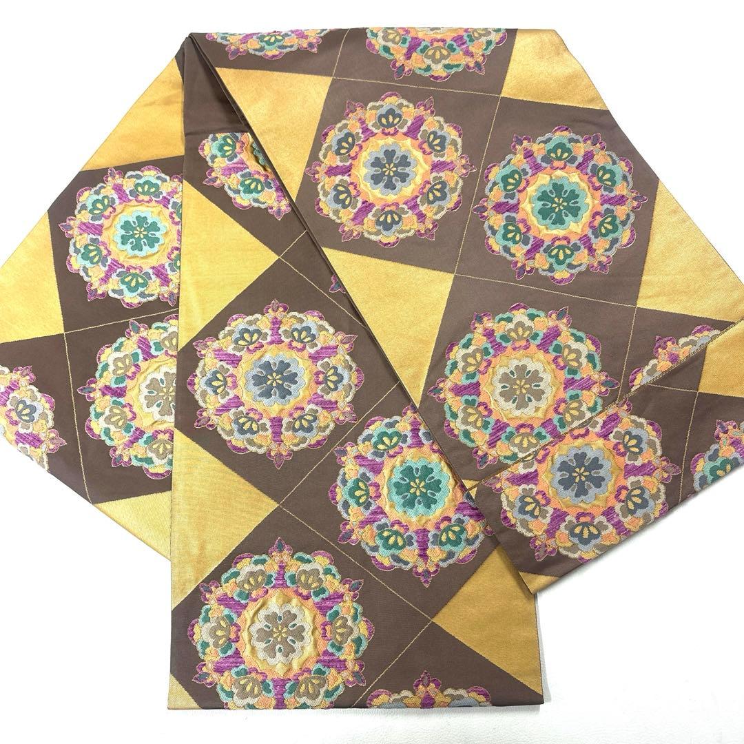 専用帯4731 4669 二点セット●青山みとも 幻の貝紫 白綾苑大庭