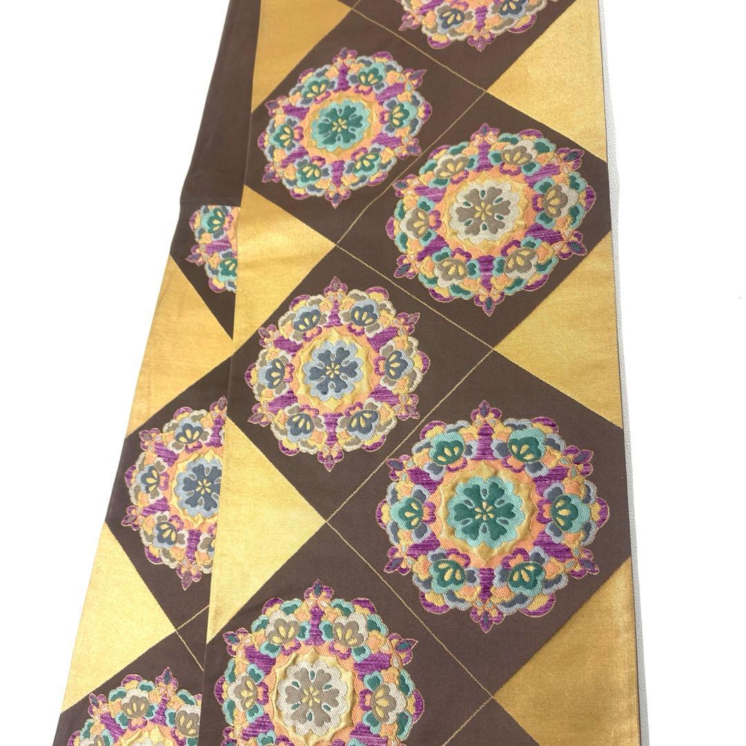 専用帯4731 4669 二点セット●青山みとも 幻の貝紫 白綾苑大庭