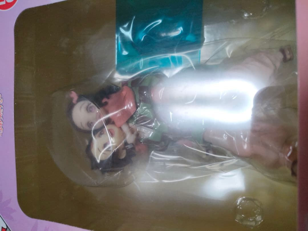 一番くじ　鬼滅の刃　ふめつのきずな　ラストワン　炭治郎&ねずこ　フィギュア