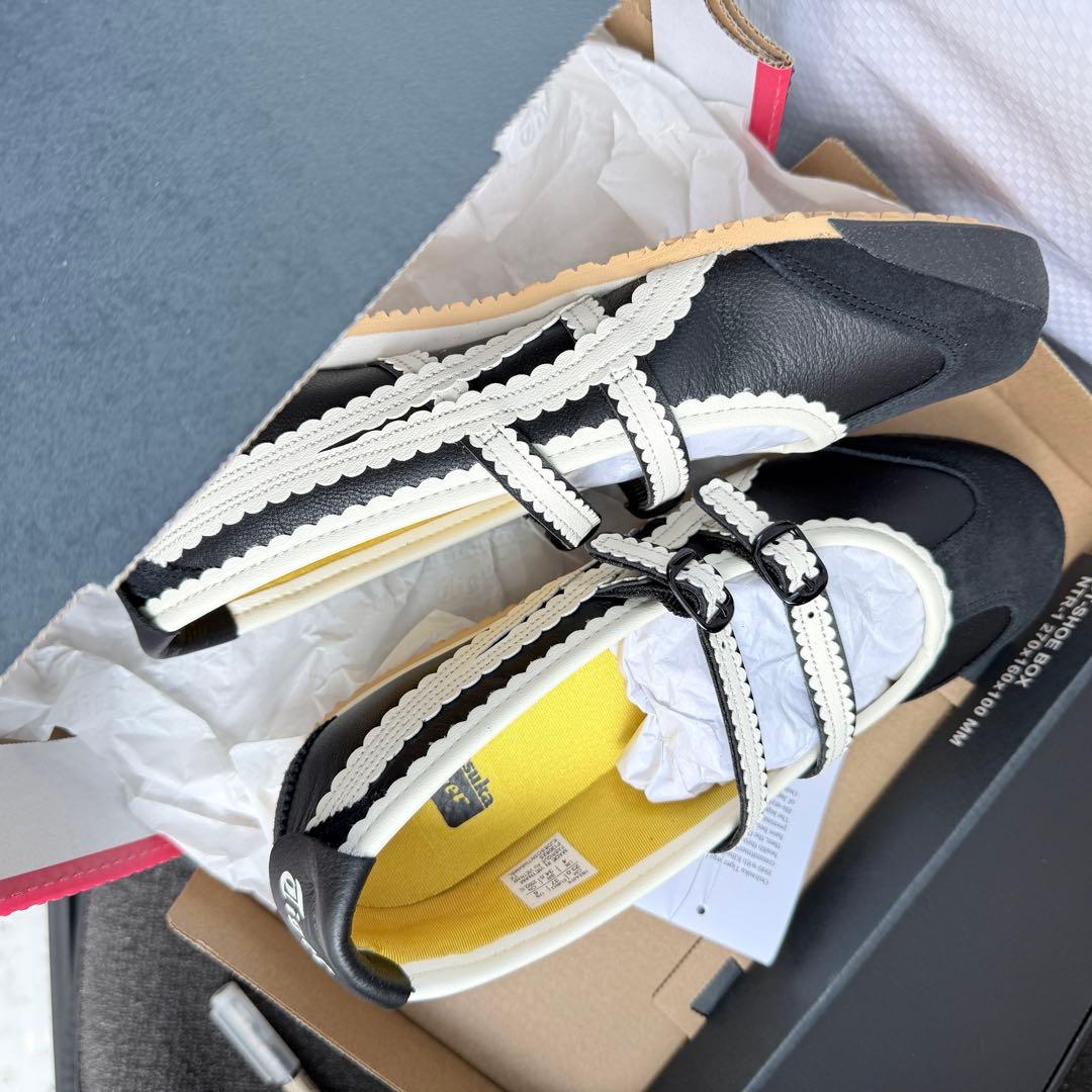 Onitsuka Tiger ブラック/ホワイト スニーカー