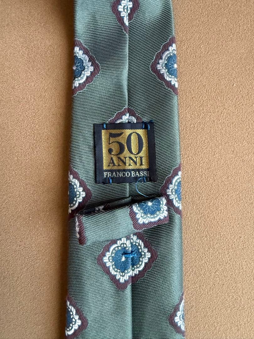 フランコバッシ 50周年 ネクタイ 定価22,000円