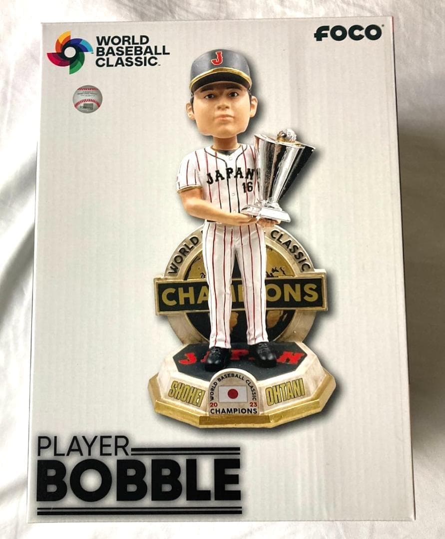 【323体限定】大谷翔平 バブルヘッド人形 WBC Champions MVP