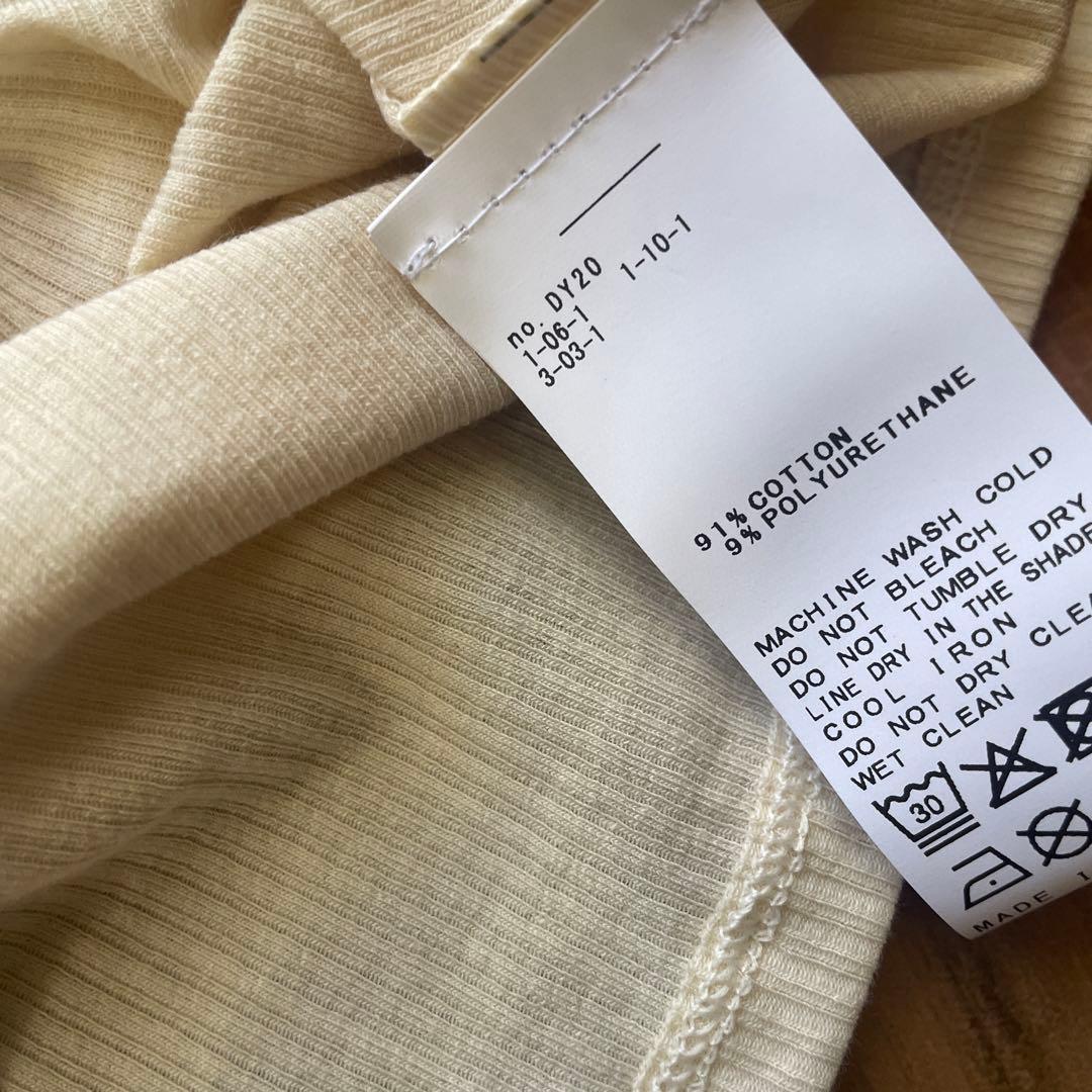 新品　baserange ハート刺繍 長袖Tシャツ M