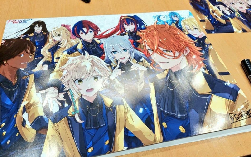 ファイアーエムブレム　エンゲージ　サイン入りポスター