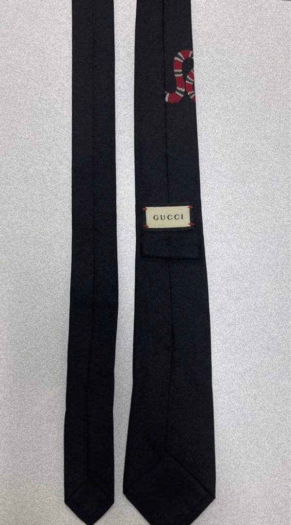 グッチ　ネクタイ　6-19 シマグッチ　蜂　蛇柄　ベルト　財布