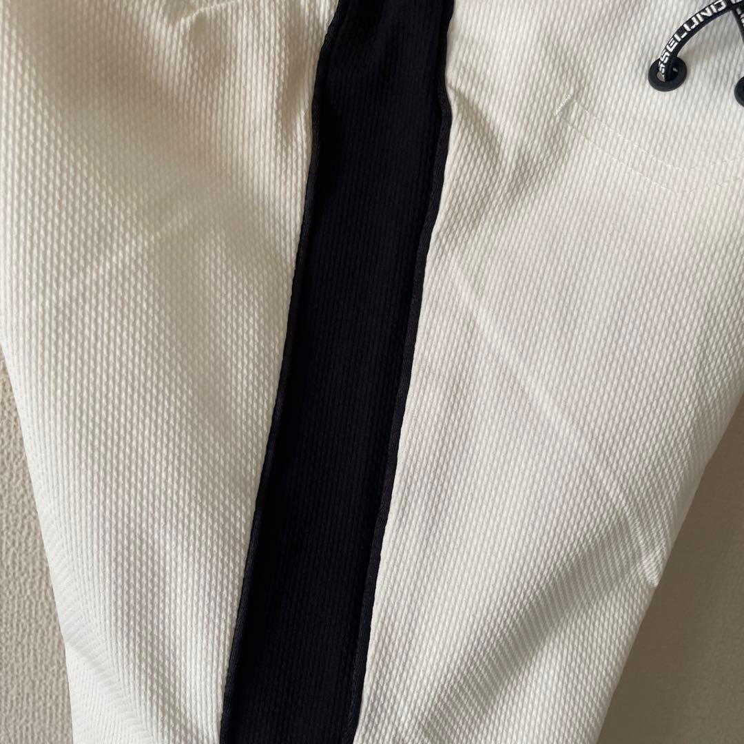 ラッセルノRusseluno ゴルフパンツ　白×黒　サイズ1 新品未使用