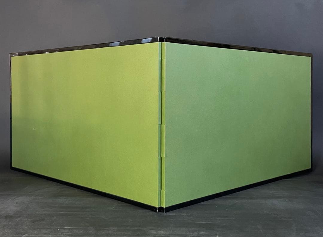 『母」』有隣斎 不徹斎 「明歴々露堂々」 色紙 風炉先屏風 茶道具 （129①）