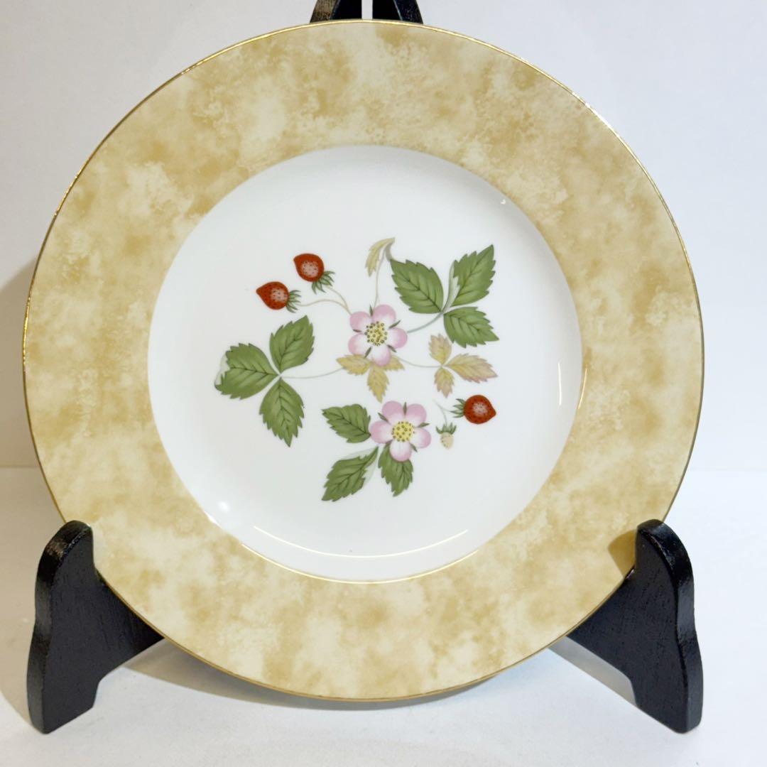 専用ウェッジウッド ワイルドストロベリー フルリムプレート５色セット 新品