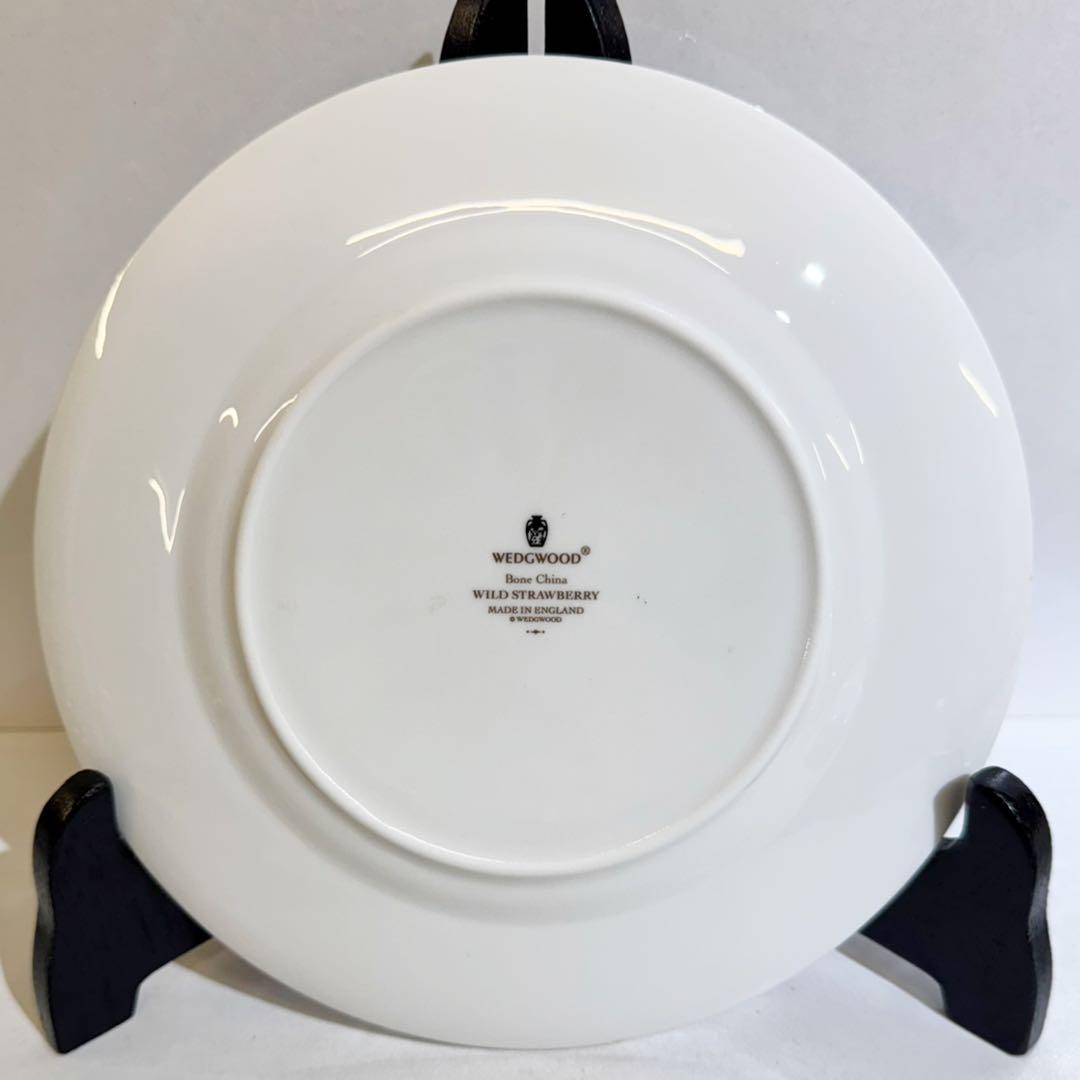 専用ウェッジウッド ワイルドストロベリー フルリムプレート５色セット 新品