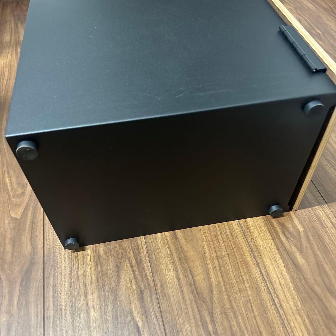 山崎実業 ゲーム機 収納ラック Tower ブラック