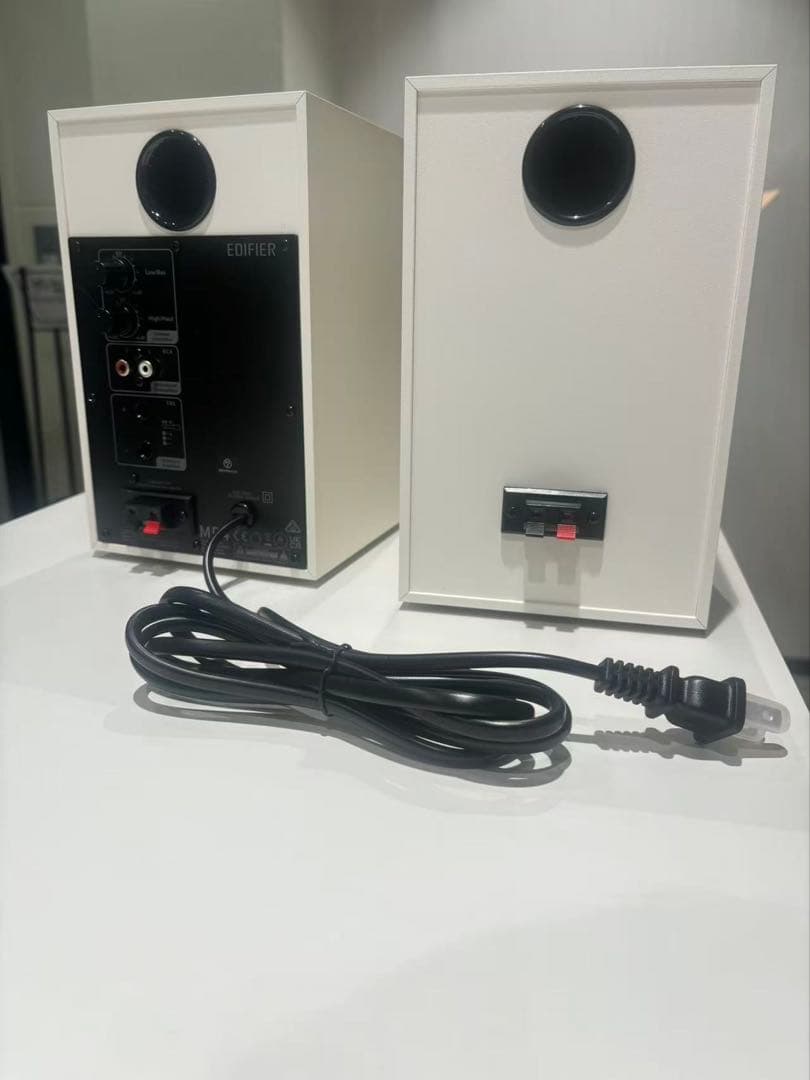 1075白/EDIFIER MR4 42W PC モニタースピーカー ホワイト