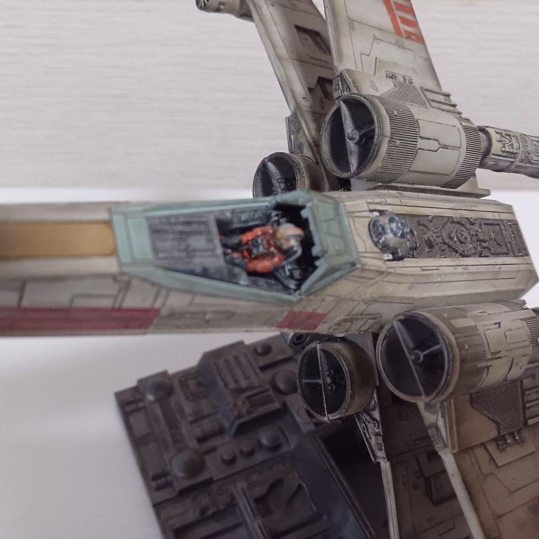 【バンダイ製スターウォーズ】1/72Xウイングファイタープラモデル完成品