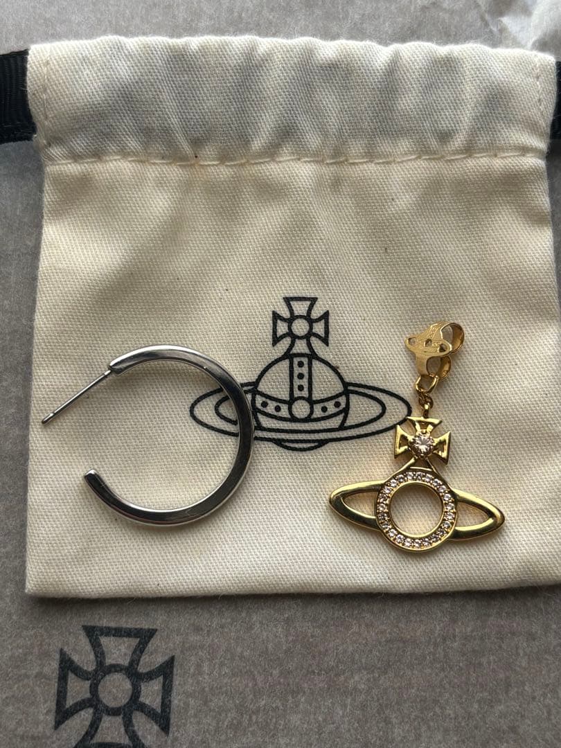 Vivienne Westwood MIRANDA シングルフープピアス