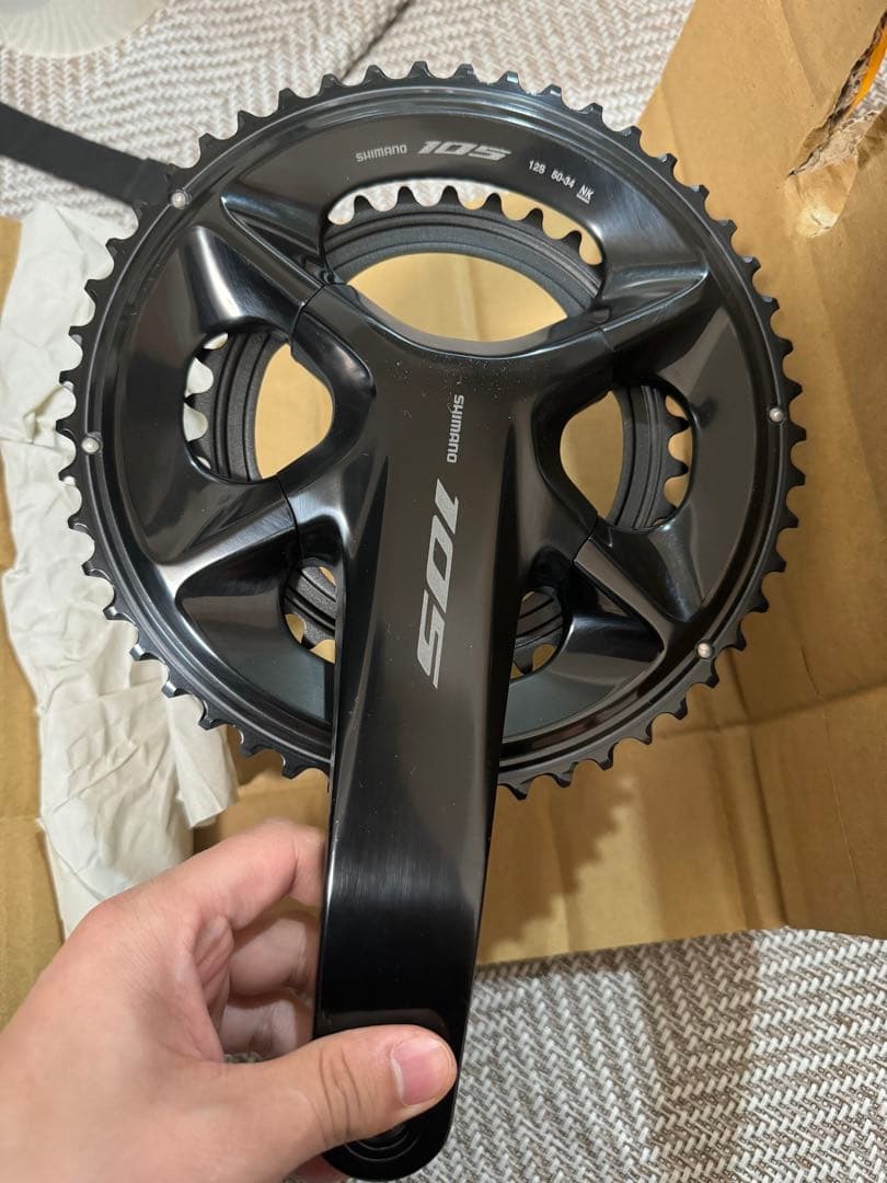 Shimano 105クランクセット 50-34T 170㎜　R7200 12速