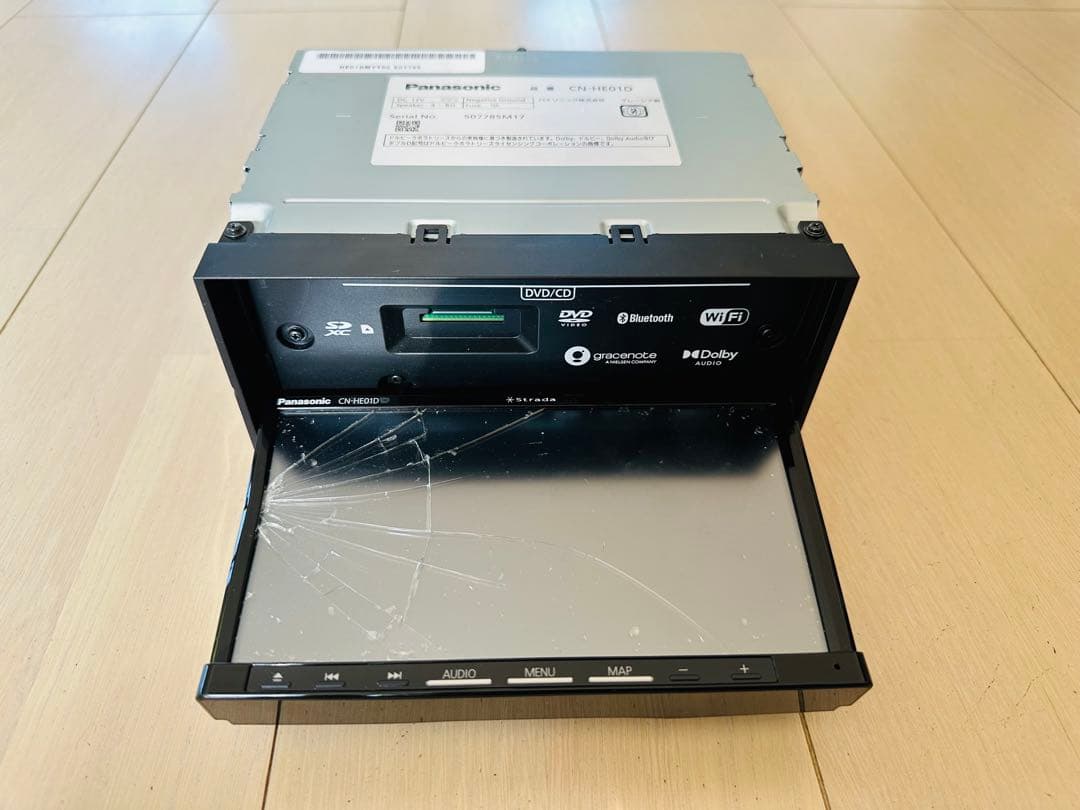 Panasonic CN-HE01D ストラーダ ジャンク品