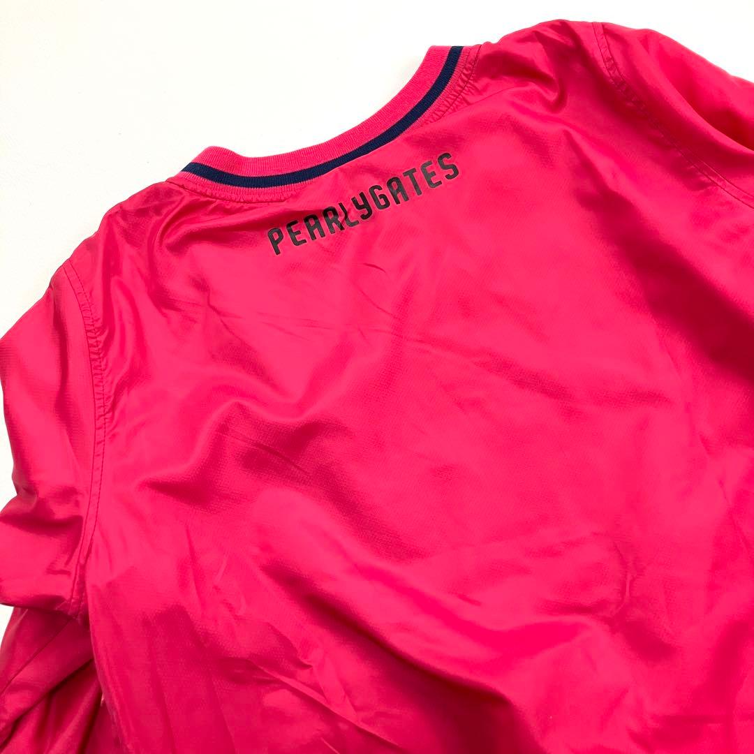 美品　PEARLYGATES スニード　裏起毛　リバーシブル　ゴルフ　ワッペン