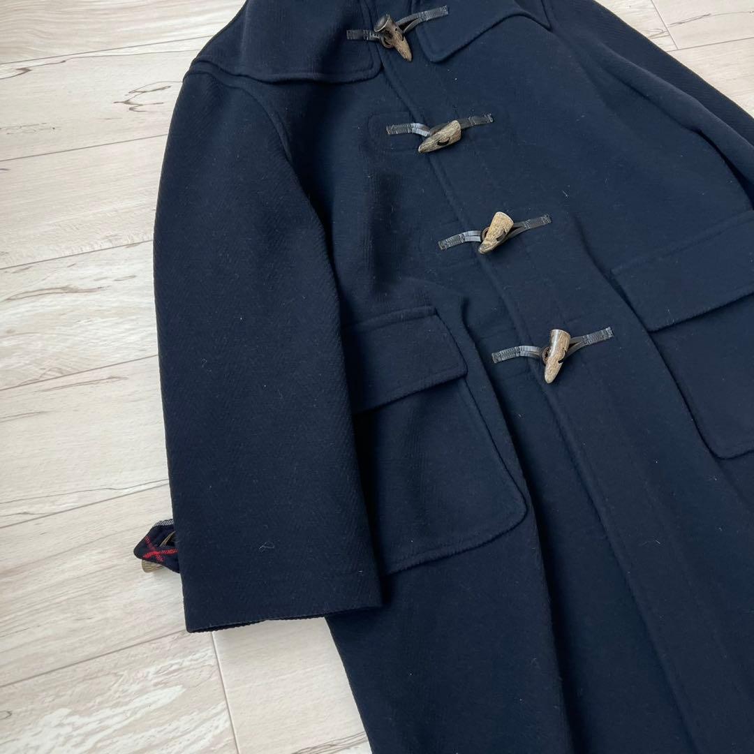 着丈116 バーバリーズ　ダッフルコート　ヘリンボーン　ムーアブルック　XL相当