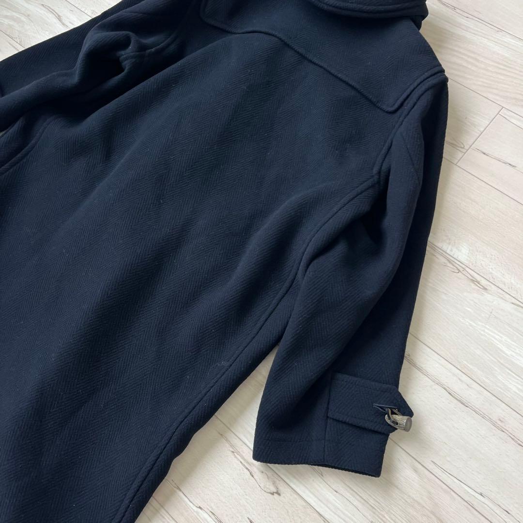 着丈116 バーバリーズ　ダッフルコート　ヘリンボーン　ムーアブルック　XL相当