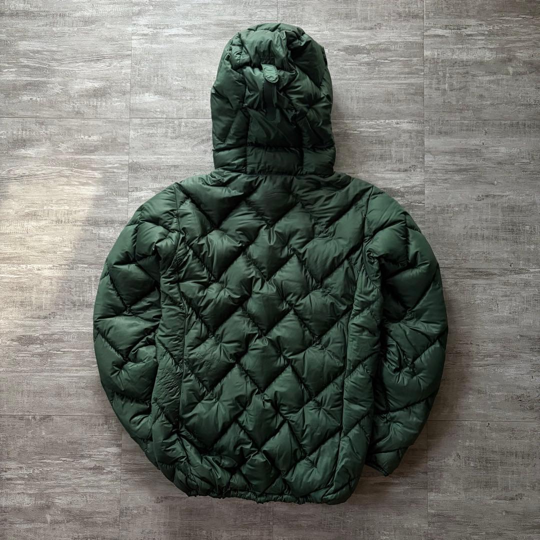 【超希少❗️】モンベル　mont-bell ダウンパーカー　キルティング　グリーン