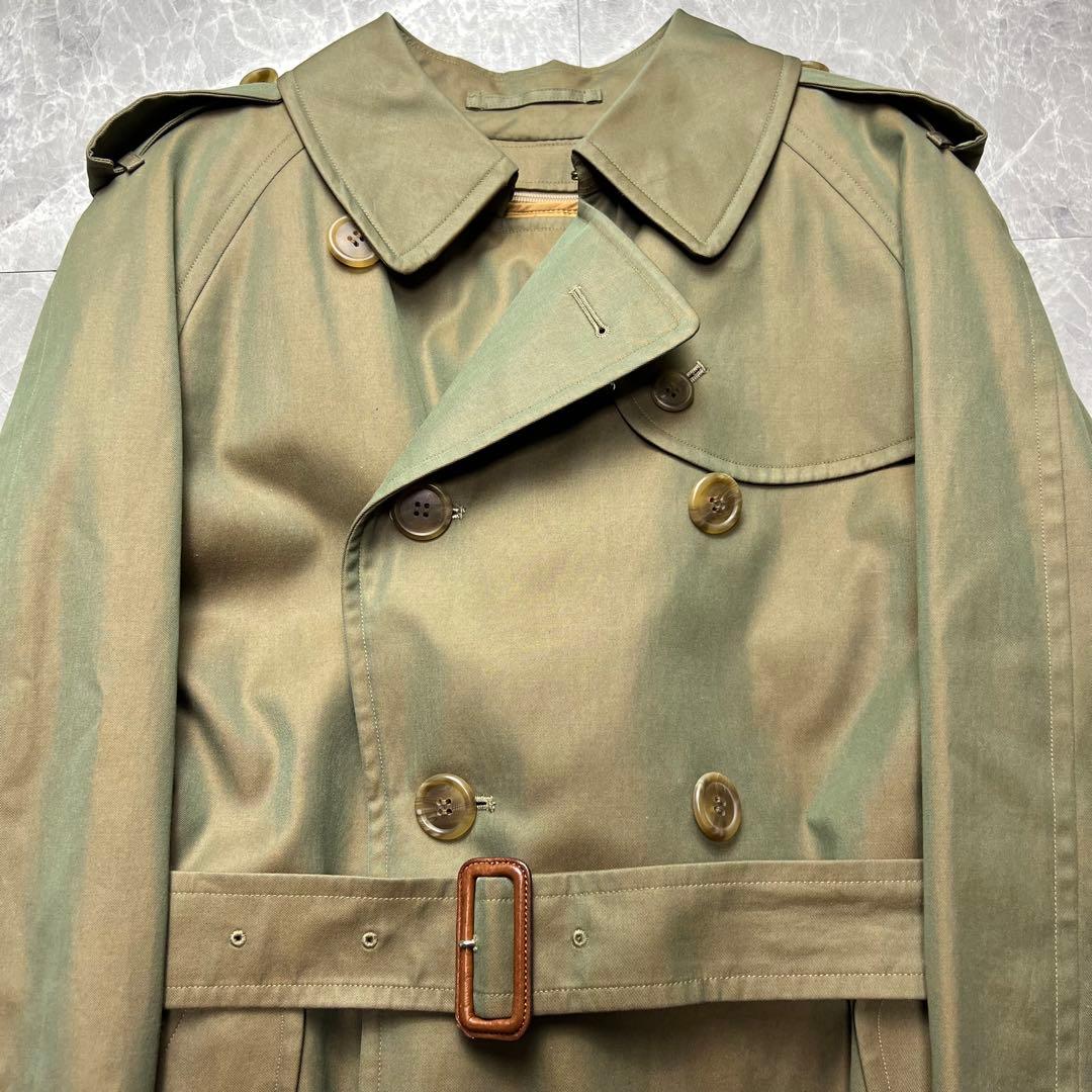 希少♡未使用級♡バーバリー　トレンチコート　ベルト　ライナー　ノバチェック 玉虫