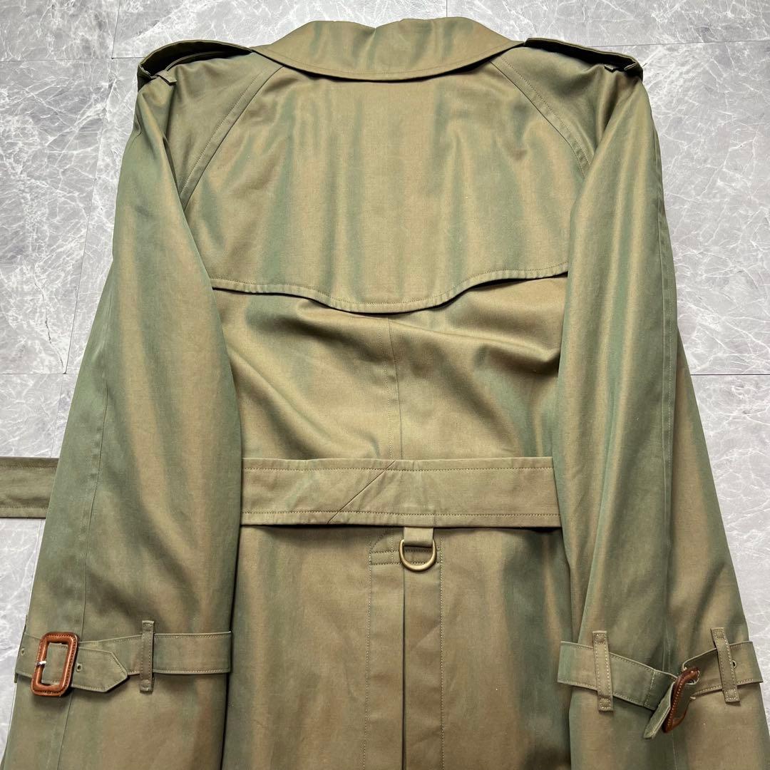 希少♡未使用級♡バーバリー　トレンチコート　ベルト　ライナー　ノバチェック 玉虫