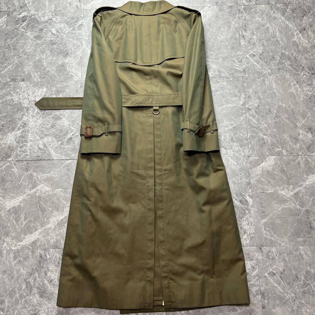 希少♡未使用級♡バーバリー　トレンチコート　ベルト　ライナー　ノバチェック 玉虫