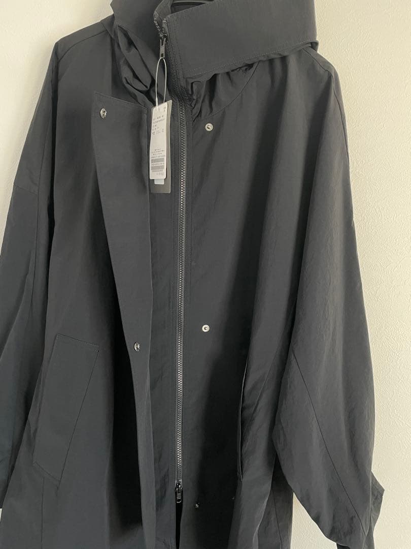 LIBERADD/リベラド　ZIP LONG ブルゾン　ブラック