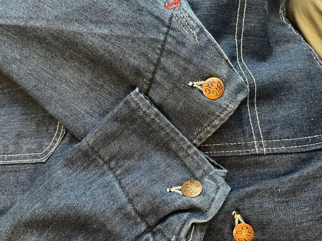 70s BIG Mac JCPenney ダークブルー カバーオール 濃紺