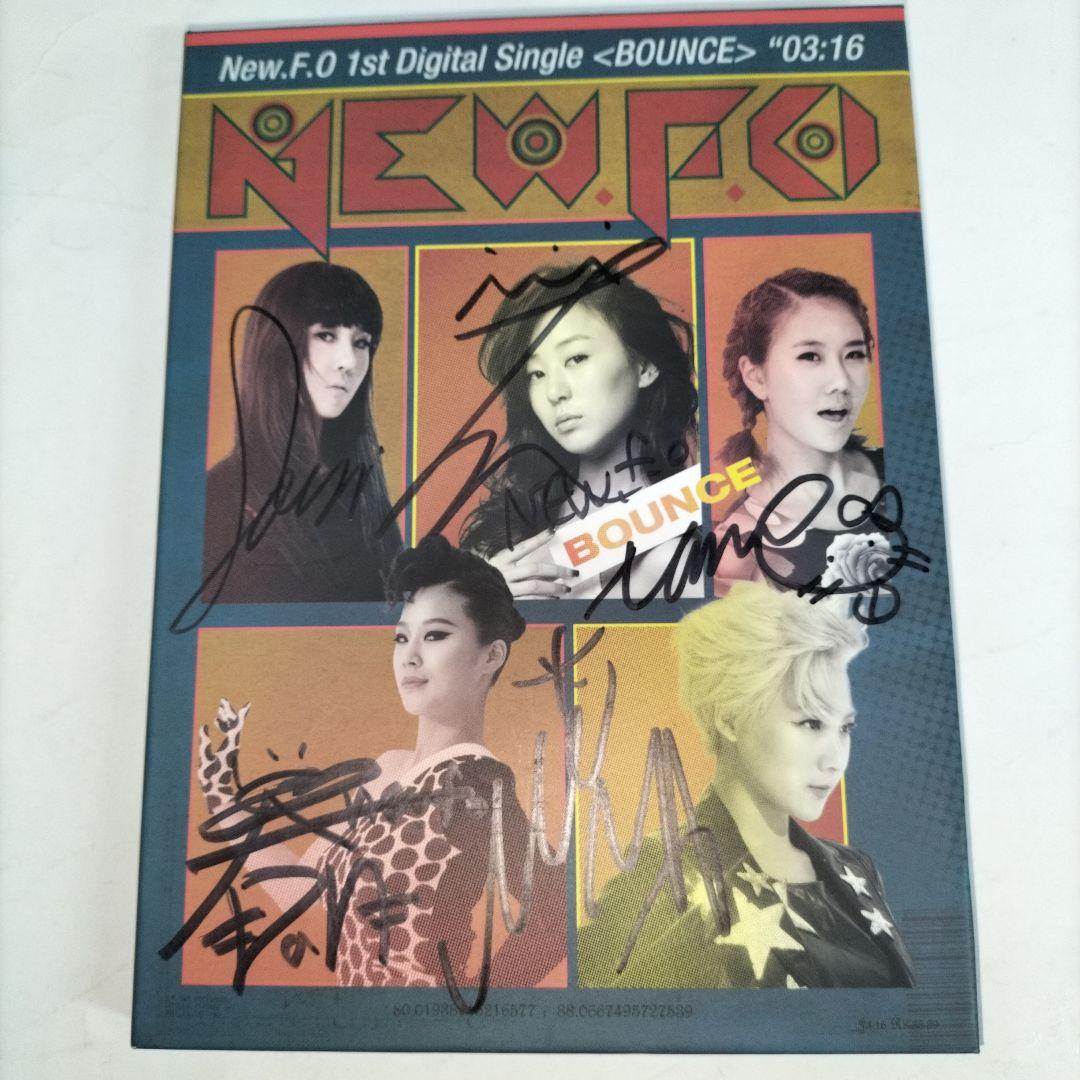 ⭐New.F.O「Bounce」メンバー全員サイン付き⭐韓国盤KPOP⭐