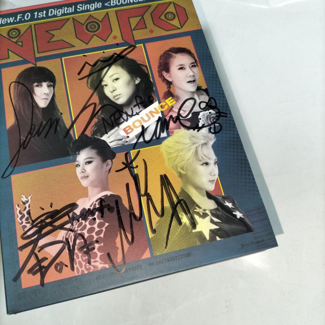 ⭐New.F.O「Bounce」メンバー全員サイン付き⭐韓国盤KPOP⭐