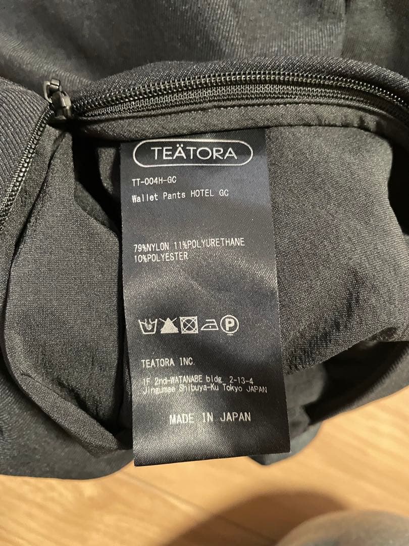M 2 TEATORA Wallet Pants H GC テアトラ シャドウ
