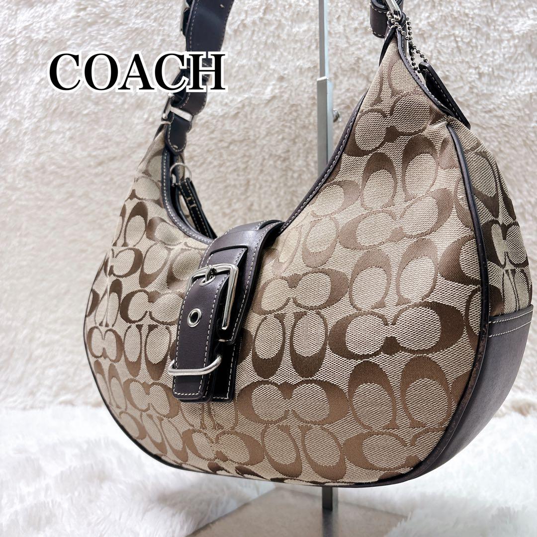 COACH コーチ　ショルダーバッグ　キャンパス　ソーホー　ブラウン