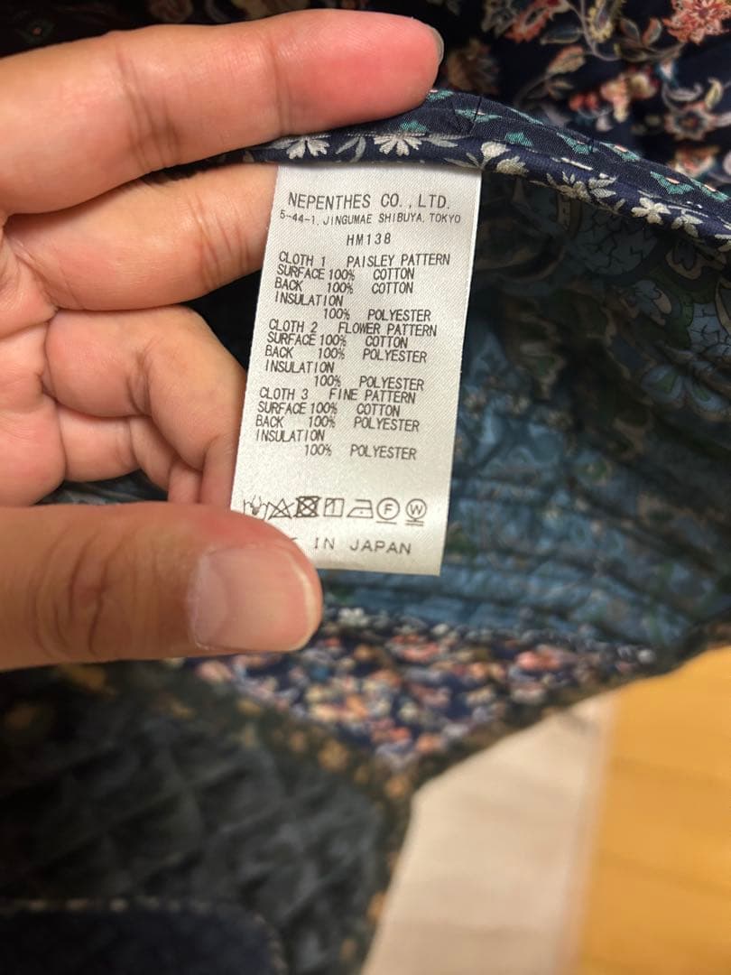 Needles chore coat サイズS【ゆう】