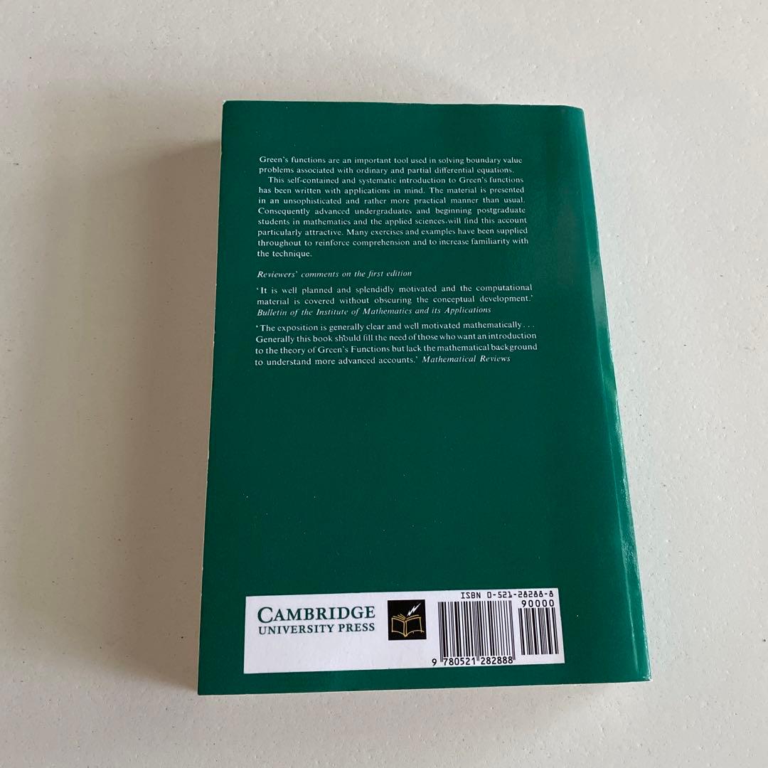 GREEN’S FUNCTIONS G. F. ROACH