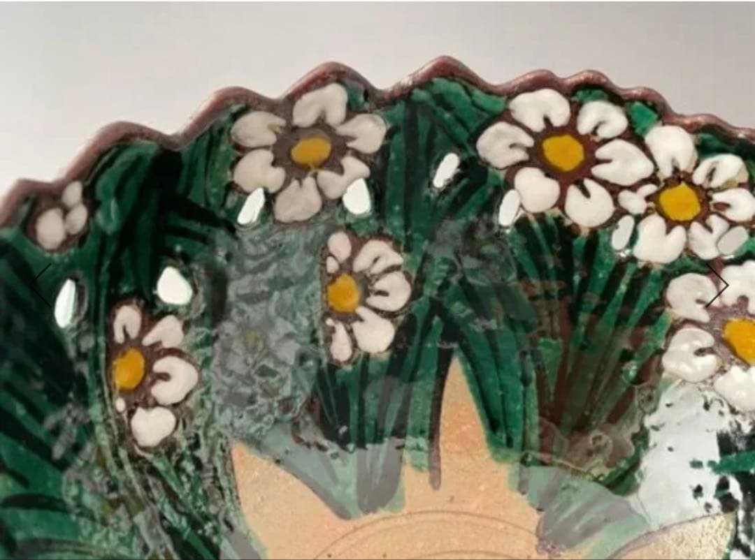 乾山写水仙向付5客　清水焼　新品未使用