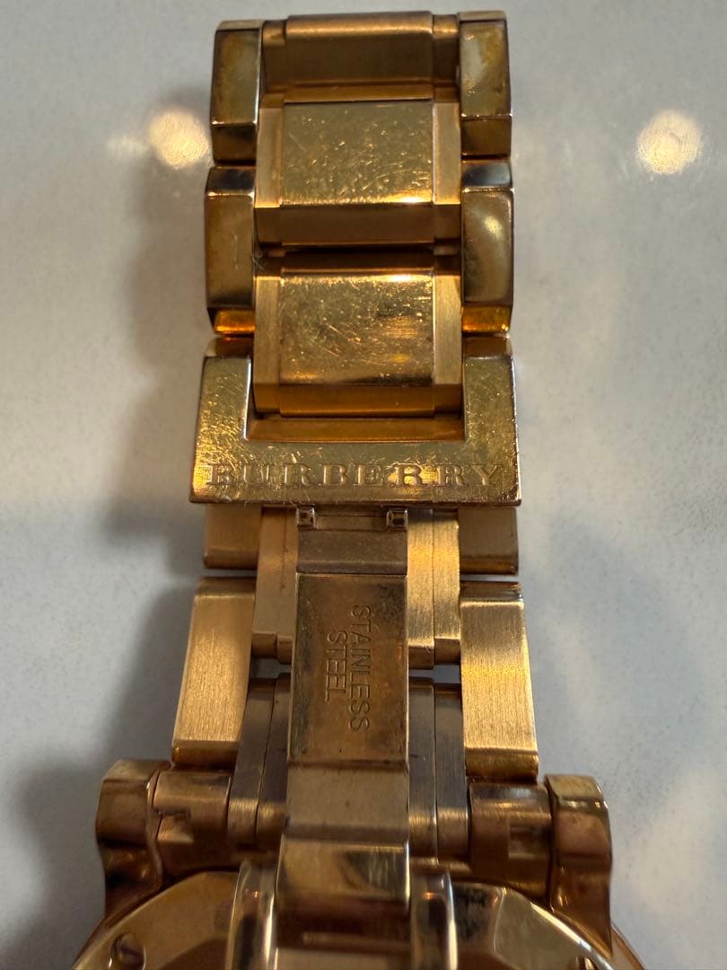 BURBERRY バーバリー BU9005 腕時計 ピンクゴールド