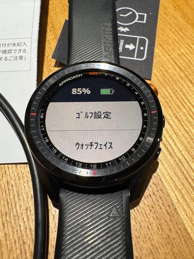 GARMIN APPROACH S62 GPSゴルフナビ 元箱付き