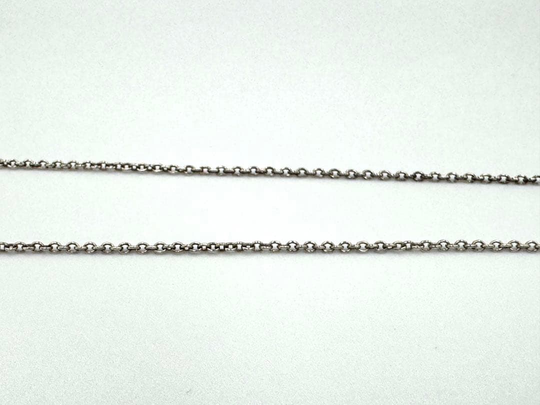 【美品】Tiffany&Co. ビーン ネックレス SV925 シルバー