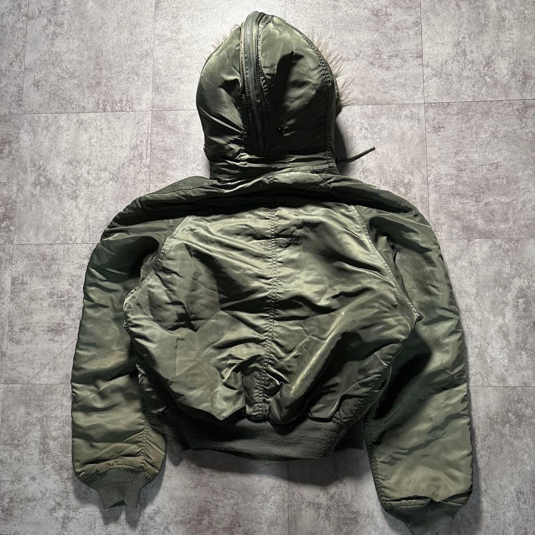 80s〜90s alpha n2b flight jacket USA製　L