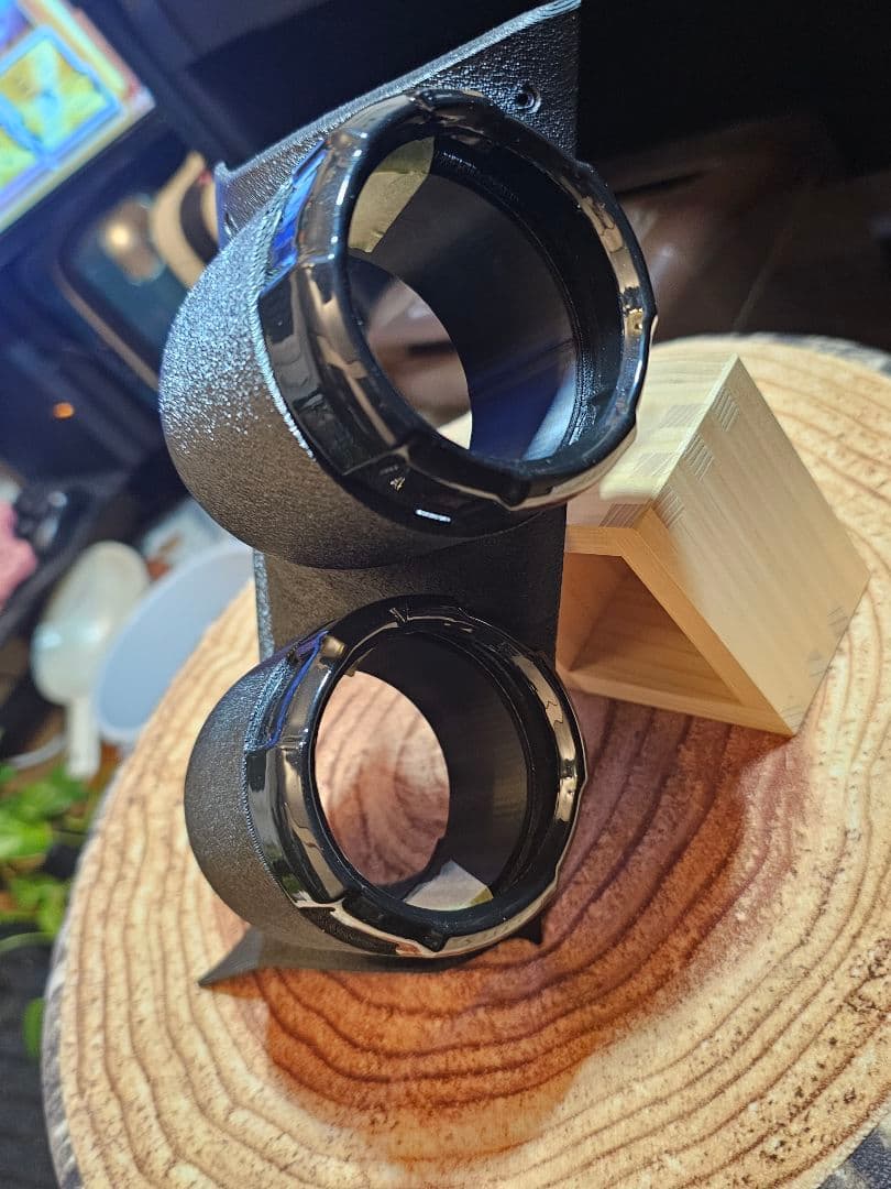 ジムニーJB64/JB74 Aピラー φ60 2連メーターフード（純正風ベゼル）