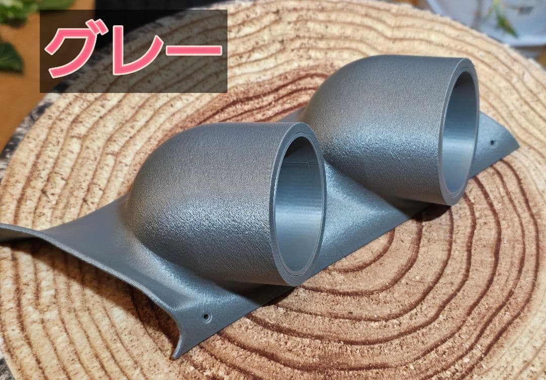 ジムニーJB64/JB74 Aピラー φ60 2連メーターフード（純正風ベゼル）