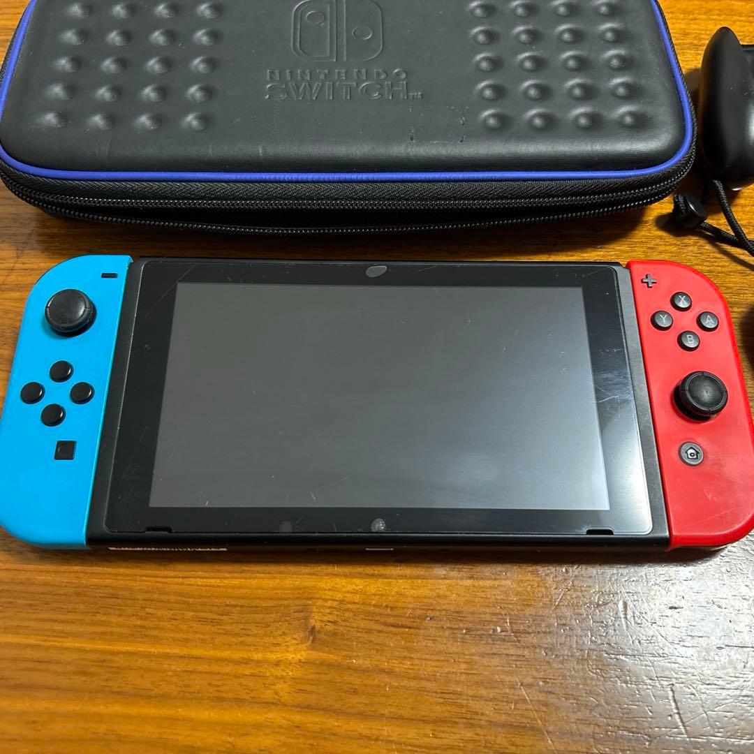 Nintendo Switch ネオンブルー/ネオンレッド 本体 収納ケース付き