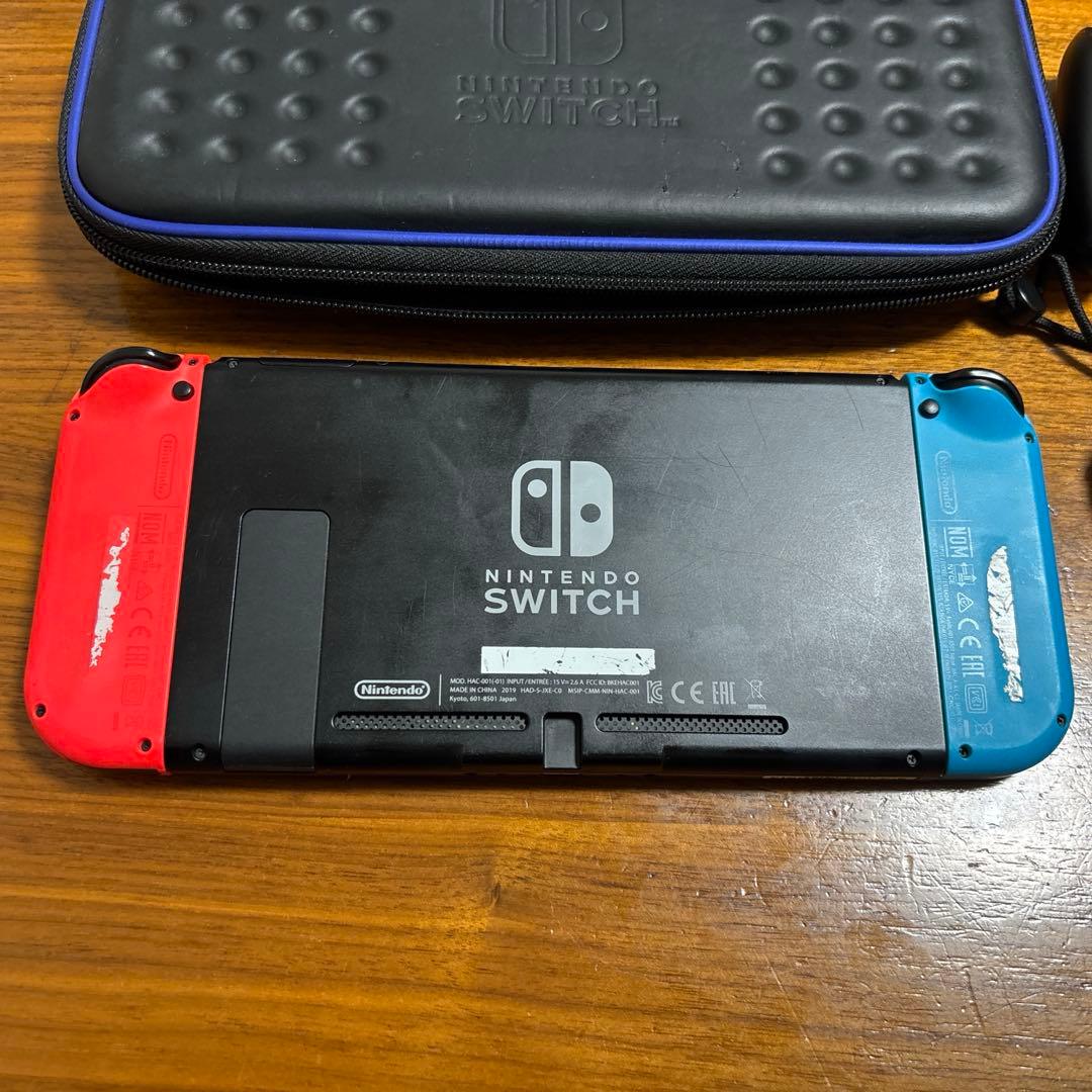Nintendo Switch ネオンブルー/ネオンレッド 本体 収納ケース付き